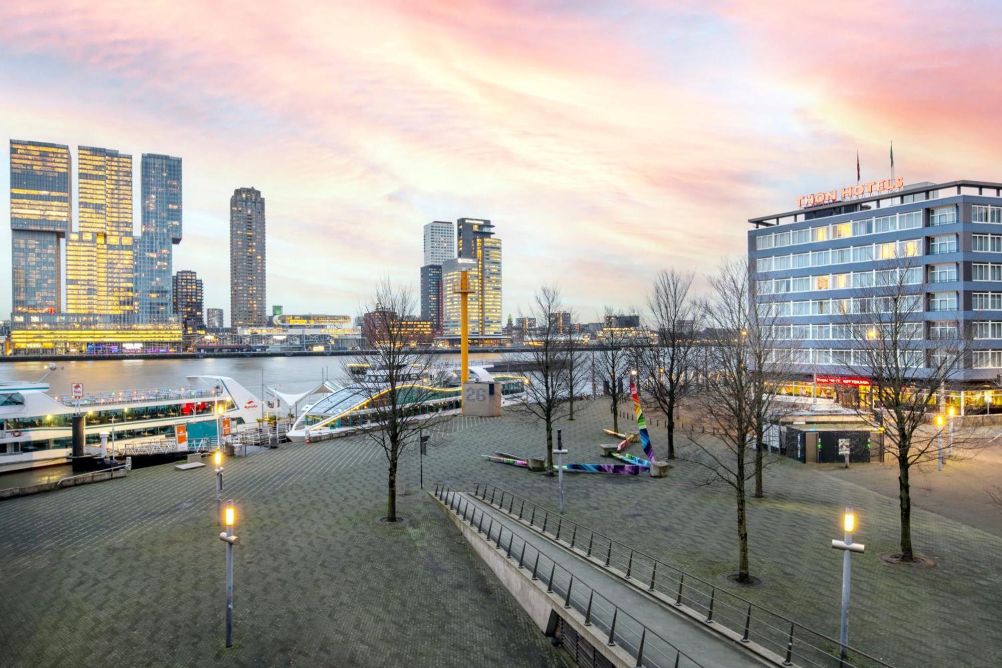 Thon Hotel Rotterdam City Centre Экстерьер фото